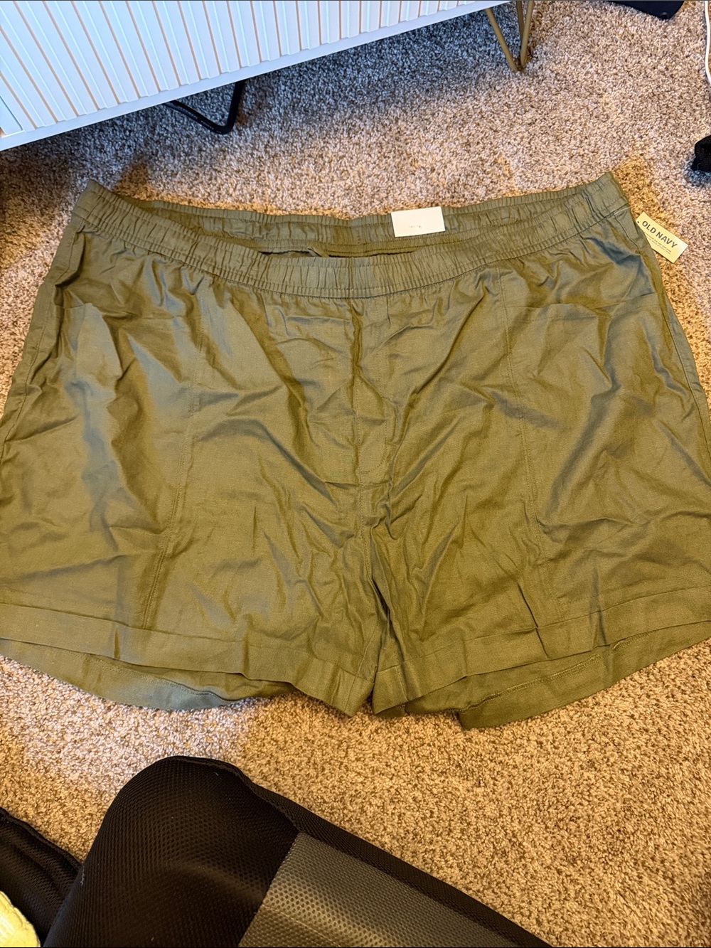 4x Old Navy Olive Green Women’s Everyday Pull-On Shorts